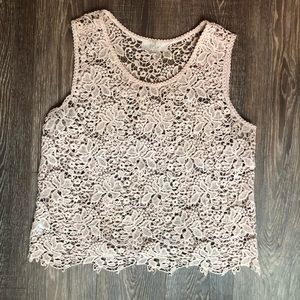 Loft Lace Top